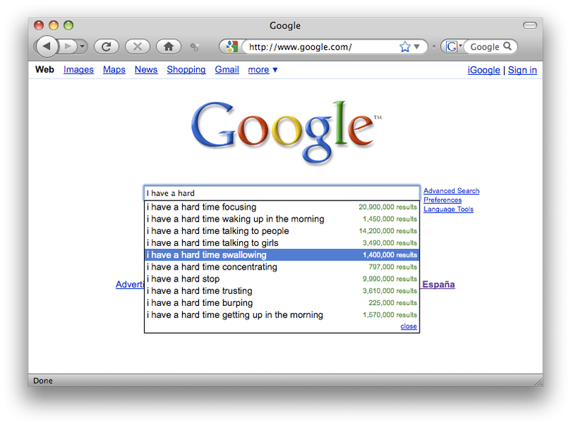 Illustration for article titled Google Proves Humanity Is Sick and Sad, Yet Absolutely Hilarious
